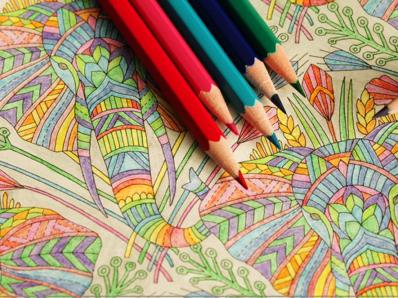 colouring can reduce stress